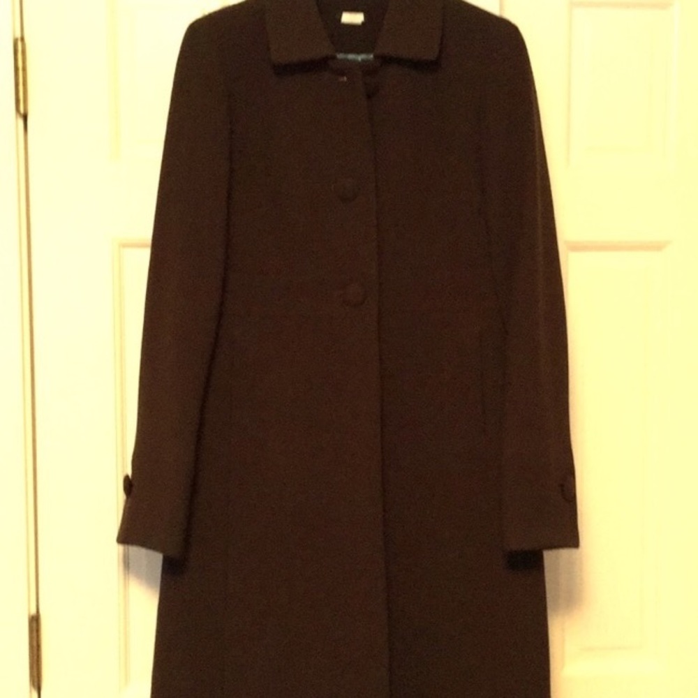 J crew brown coat